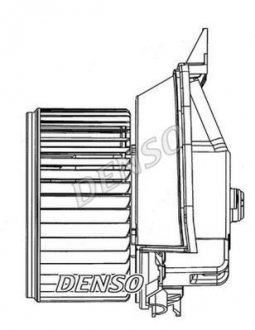 Вентилятор, конденсатор кондиціонера DENSO DEA09203 (фото 1)