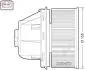 Вентилятор салону FORD Galaxy / S-Max / Kuga 2006 - 2015 DENSO DEA10053 (фото 1)