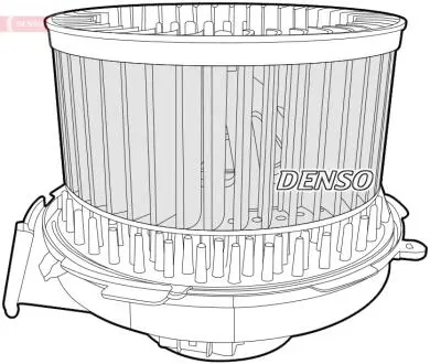 Вентилятор салону P 206/307 +AC =6441K0 DENSO DEA21010