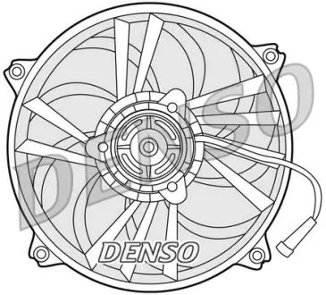 Вентилятор, охлаждение двигателя DENSO DER21014