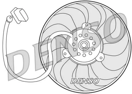 Вентилятор, охлаждение двигателя DENSO DER32004