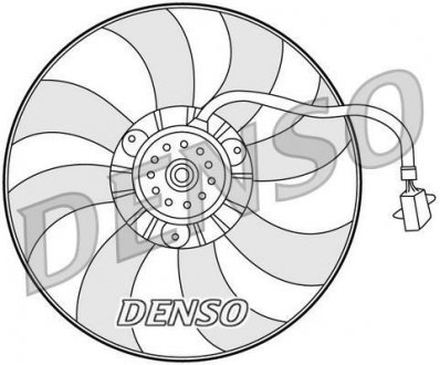 Вентилятор, охолодження двигуна DENSO DER32007 (фото 1)