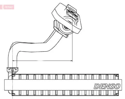 Испаритель кондиционера DENSO DEV09020