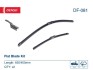 Щетки стеклоочистителя Flat Blade Kit (650/400) LEXUS/TOYOTA/SUBARU NX/C-HR/Impreza/XV \'\'16>> DENSO DF081 (фото 1)