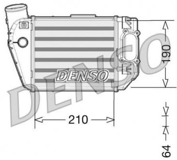 Интеркуллер DENSO DIT02021