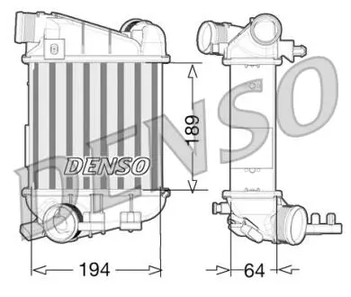 Интеркуллер DENSO DIT02027