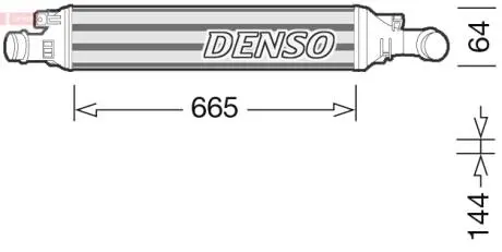 Інтеркулер DENSO DIT02036