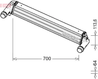 Интеркуллер DENSO DIT06010