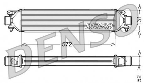 Интеркуллер DENSO DIT09107 (фото 1)