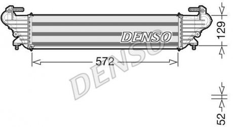 Интеркуллер FIAT DENSO DIT09121 (фото 1)