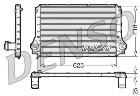 Интеркуллер DENSO DIT50003 (фото 1)