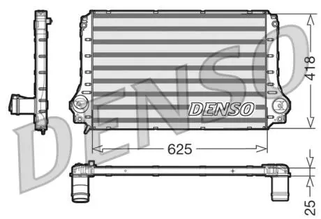 Интеркуллер DENSO DIT50003