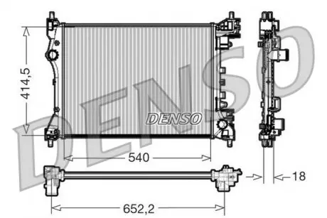 Радиатор DENSO DRM01005