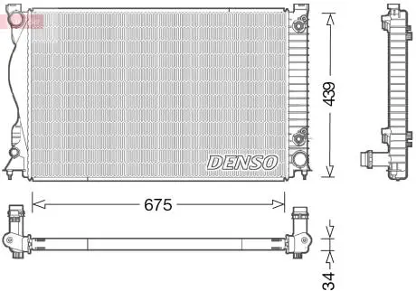 Теплообменник DENSO DRM02028