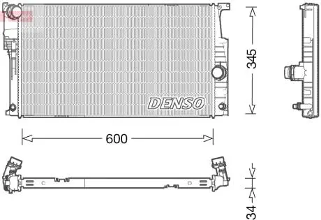 Теплообменник DENSO DRM05004