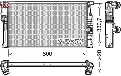 Радіатор DENSO DRM05015