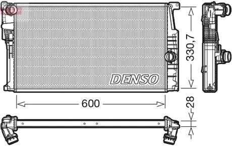 Радіатор DENSO DRM05015