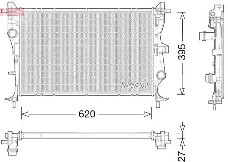 Радиатор DENSO DRM06038