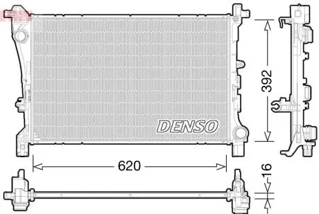 Теплообменник DENSO DRM09166