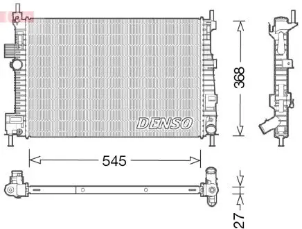 Теплообменник DENSO DRM10009