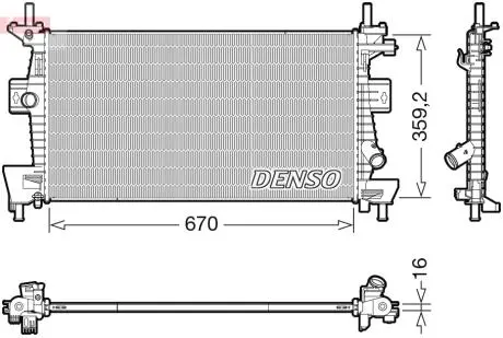 Автозапчасть DENSO DRM10114