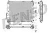Радіатор CHEVROLET/DAEWOO AveoT200,250/Kalos "1,2-1,5 "02-14 DENSO DRM15003 (фото 1)
