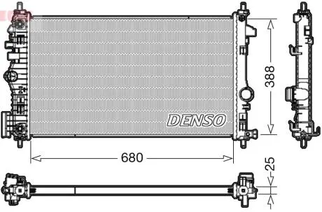 Теплообменник DENSO DRM20108