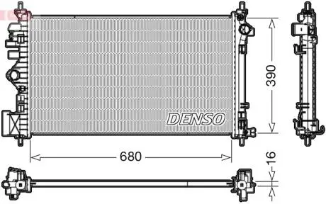 Теплообменник DENSO DRM20111