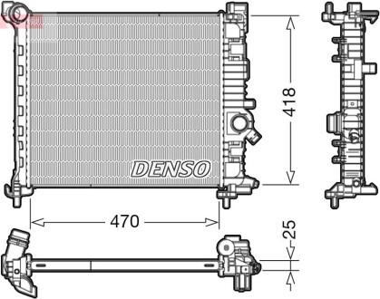 Теплообмінник DENSO DRM20114 (фото 1)