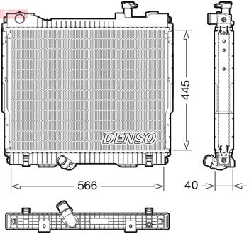 Радіатор DENSO DRM23119