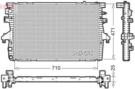 Теплообмінник DENSO DRM32039