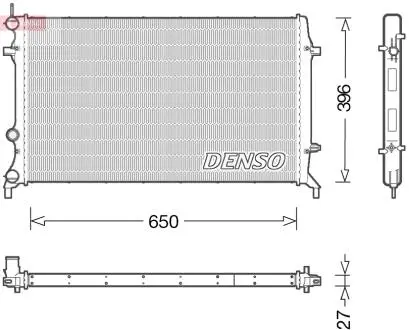 Теплообменник DENSO DRM32043