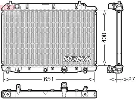 Радиатор DENSO DRM40036