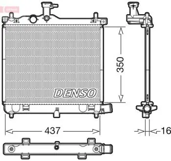 Теплообменник DENSO DRM41009
