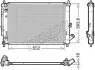 Радиатор HYUNDAI/KIA Creta/Elantra/i30/Cerato/K3 &quot;13-18 DENSO DRM41016 (фото 2)
