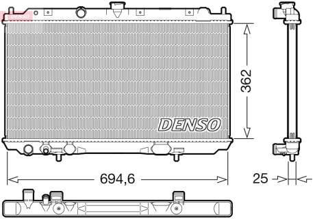 Автозапчасть DENSO DRM46073