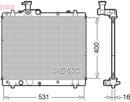 Теплообменник DENSO DRM47034