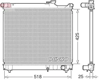 Радіатор DENSO DRM47037