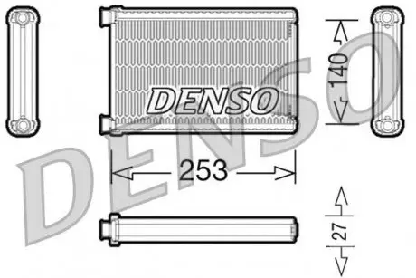 Радиатор отопления DENSO DRR05005