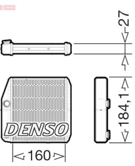 Теплообмінник DENSO DRR09076 (фото 1)