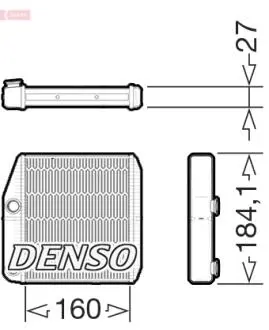 Теплообменник DENSO DRR09076