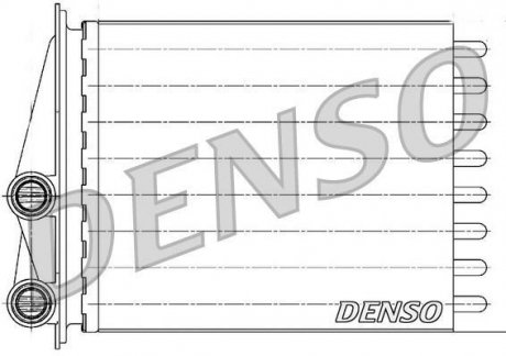 Радиатор печки DENSO DRR23020