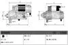 Стартер (12В, 2,2кВт, (en) new with a deposit) FORD TRANSIT, TRANSIT V363 2.2D 09.11- DENSO DSN3050 (фото 3)