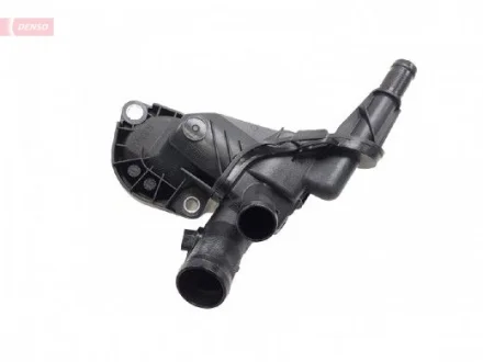 Термостат системи охолодження (83°C, в корпусі) DACIA LOGAN II, LOGAN MCV II, SANDERO II, RENAULT CAPTUR I, CLIO IV, CLIO IV/HATCHBACK, THALIA III 0.9/0.9LPG 10.12- DENSO DTM831095