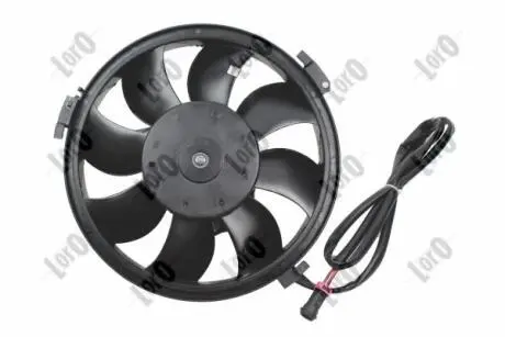 Вентилятор радиатора A6 -05/Passat -00 (280mm/300W/+AC) DEPO 003-014-0011