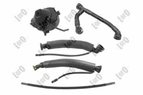 Патрубок вентиляції картера BMW 3 (E90)/5 (E60)/7 (E65) 2.5i/3.0si 04-11 N52 (к-кт) DEPO 004028082