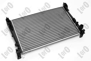 Радиатор охлаждения двигателя Fiat Doblo 1.3D/1.4 10- (388x620x16) DEPO 016-017-0067 (фото 1)