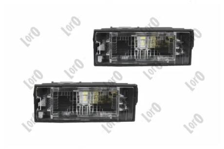 Підсвітка номера Renault Megane/Master III 00- DEPO 04222905LED