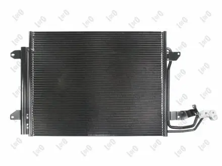 Радіатор кондиціонера Caddy 04-/Touran 03- DEPO 053-016-0017