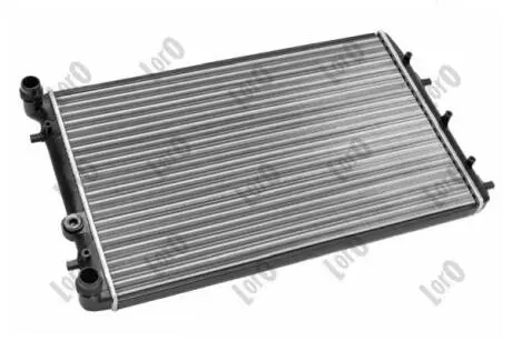 Радіатор охолодження двигуна Skoda Fabia 99-14/Roomster 06-15 DEPO 0530170040